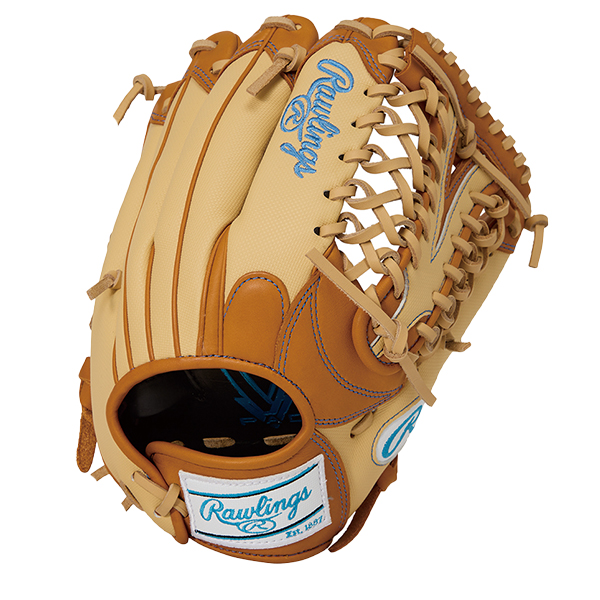 Rawlings HOHソフトボール使用　外野用硬式野球グローブ キャメル HOH 野球 ローリングス ソフトボール グローブ グラブ ソフト用 オール