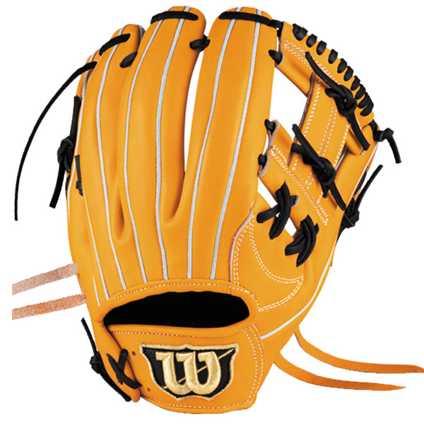 Wilson (ウィルソン) 硬式グローブ Lサイズ イエロー 投手用 右