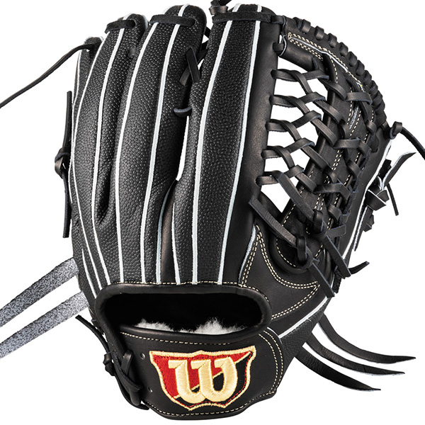 Wilson 硬式グローブ ブラック オールラウンド　日本製 ウィルソン硬式グローブオールラウンド（硬式グローブ）｜グローブ