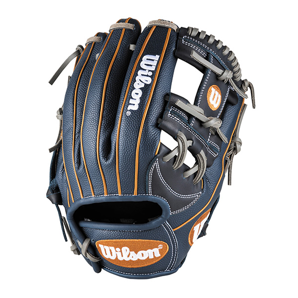 Wilson 軟式グローブ ネイビー ウィルソン グローブ（軟式グローブ）（色：ネイビー系