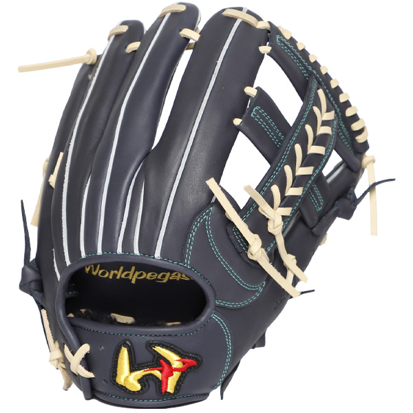 超高級品！ワールドペガサス 軟式用グラブ オールラウンド用 左投げ