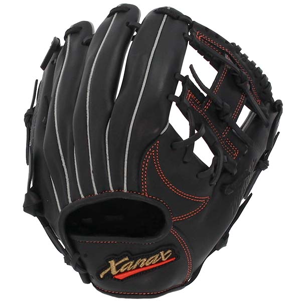 【新品未使用】ザナックス　オールラウンド　野球グラブ　レッド ザナックス 軟式グローブ（ポジション：オールラウンド