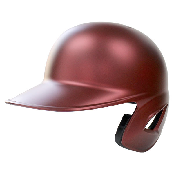 ゼット（ZETT） 野球 ヘルメット つや消し 防具 オーダー 片耳 耳なし