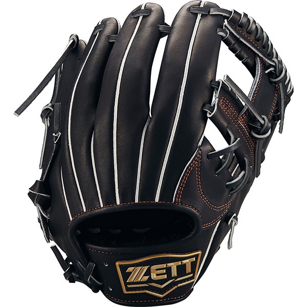 ZETT ネオステイタス　軟式野球(ソフトボール)グローブ 右投げ用 黒 軟式 グラブ ネオステイタス 二塁手・遊撃手用 | 総合スポーツ