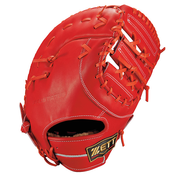 【本日限定値引】ZETT 硬式用ファーストミット（限定ウェブ） 硬式ファーストミット プロステイタス 一塁手用 | 【ZETT】ゼット