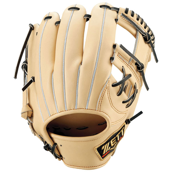 今宮モデル風片付け湯揉みキャメル プロステイタス 【湯もみ無料】ゼット 軟式用 オーダーグローブ 今宮