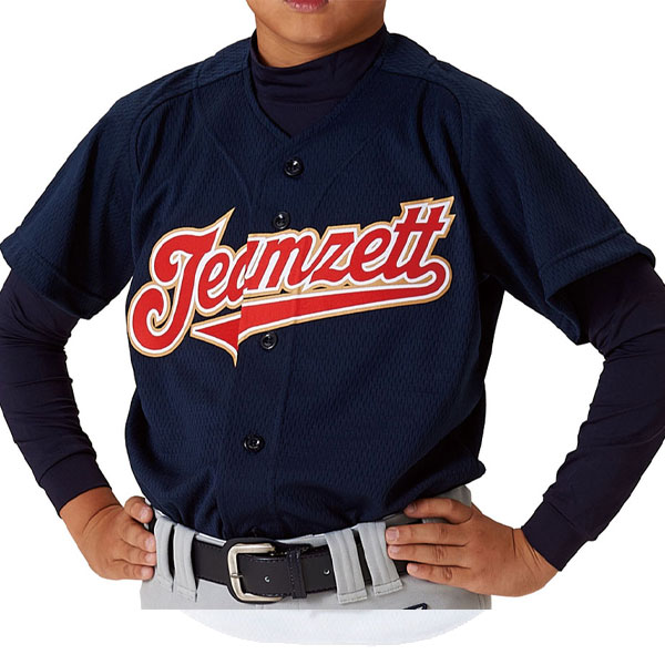 野球 ゼット 少年 ジュニア 野球 ユニフォーム タフデイズ シャツ ユニフォームシャツ BU2071T ZETT 少年野球 野球用品 ス｜swallow4860jp｜03