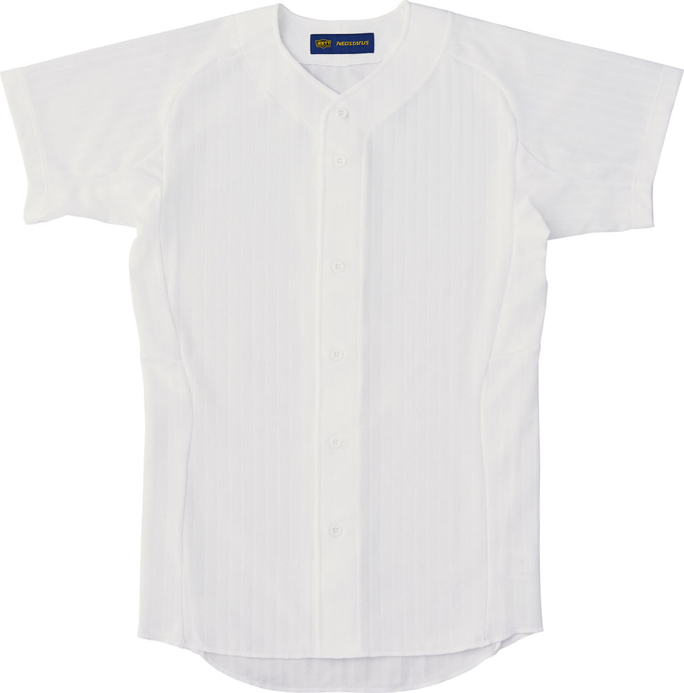 野球 ゼット ZETT ウェア ネオステイタス ユニフォーム メッシュ フルオープンシャツ 半袖 BU525 ウ｜swallow4860jp｜04