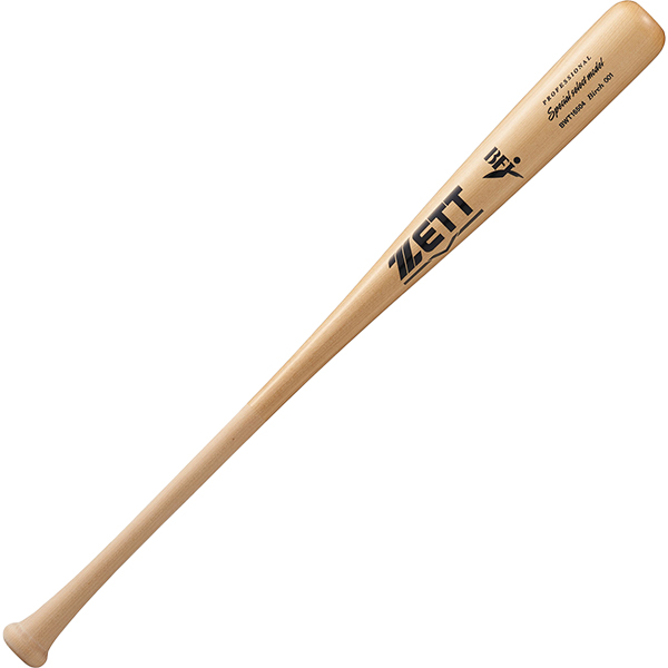 ZETT BFJマーク付 木製バット ゼット 野球 限定 硬式木製バット プロモデル 森 頓宮 中村 佐野