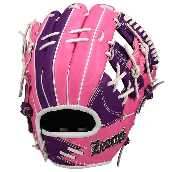 Zeems（ジームス） 野球 軟式グローブ 内野手用 ピンク 中型 スワロー