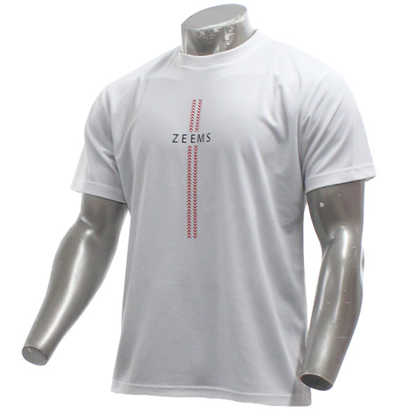 野球 ジームス 限定 ウェア ウエア Tシャツ トレーニング 大人 一般 春夏用 半袖 ZW24-01A Zeems 野球用品 スワロースポーツ｜swallow4860jp｜02