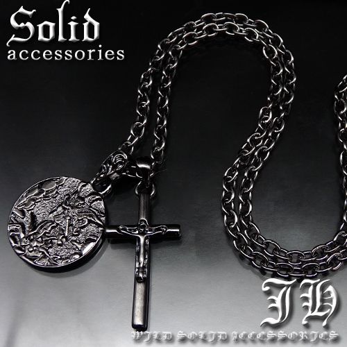 ペアにもオススメ 今だけ値下げ ロザリオ十字架ネックレス クロス