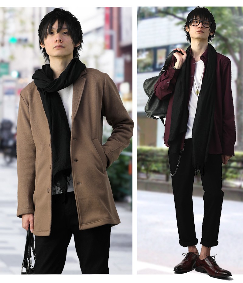 ４万枚売れてる ストール メンズ 大判 無地 綿 ブランド マフラー スヌード グレー 白 おしゃれ 男性用 新作 服 春 春服 春物 Sk スワン宝石 通販 Yahoo ショッピング