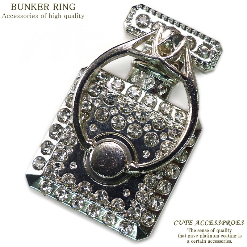 在庫限り スマホリング おしゃれ 男性用 クロス 十字架 シンプル