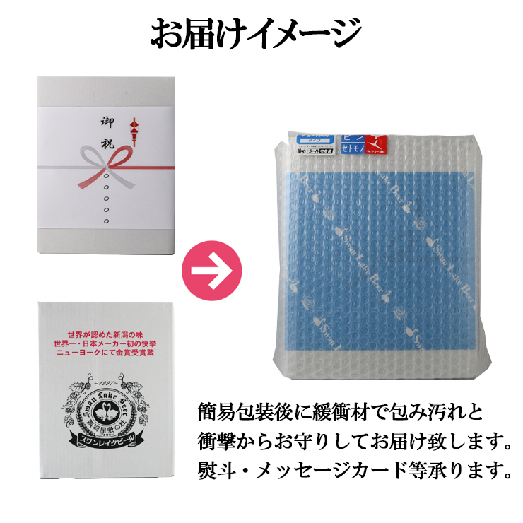 お中元 ギフト 2024 ビール クラフトビール 世界一金賞受賞 スワンレイクビール 飲み比べ ありがとう 6本 330ml 詰め合わせ 地ビール 本州 送料無料 贈り物｜swanlakebeer｜07