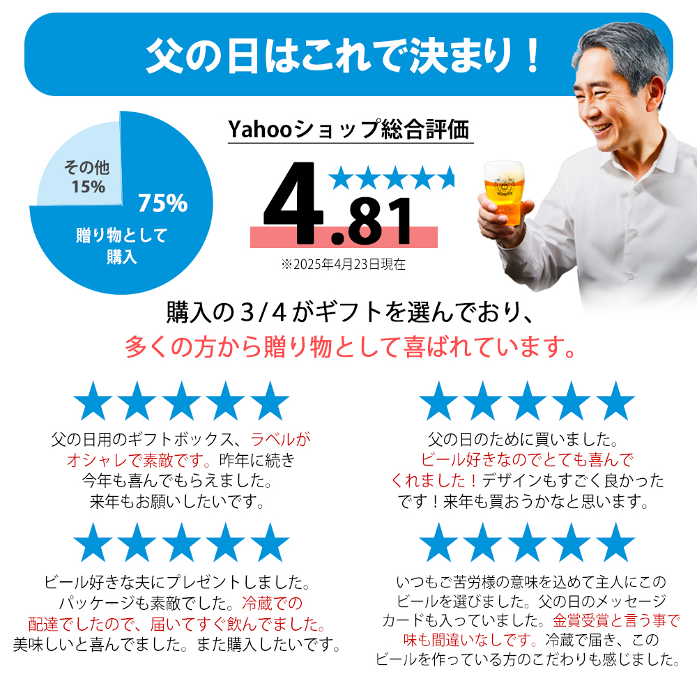 2025 父の日 プレゼント ビール ギフト ちょっと贅沢 金賞  父の日6本 詰め合わせ 飲み比べギフト クラフトビール スワンレイクビール | スワンレイクビール | 07
