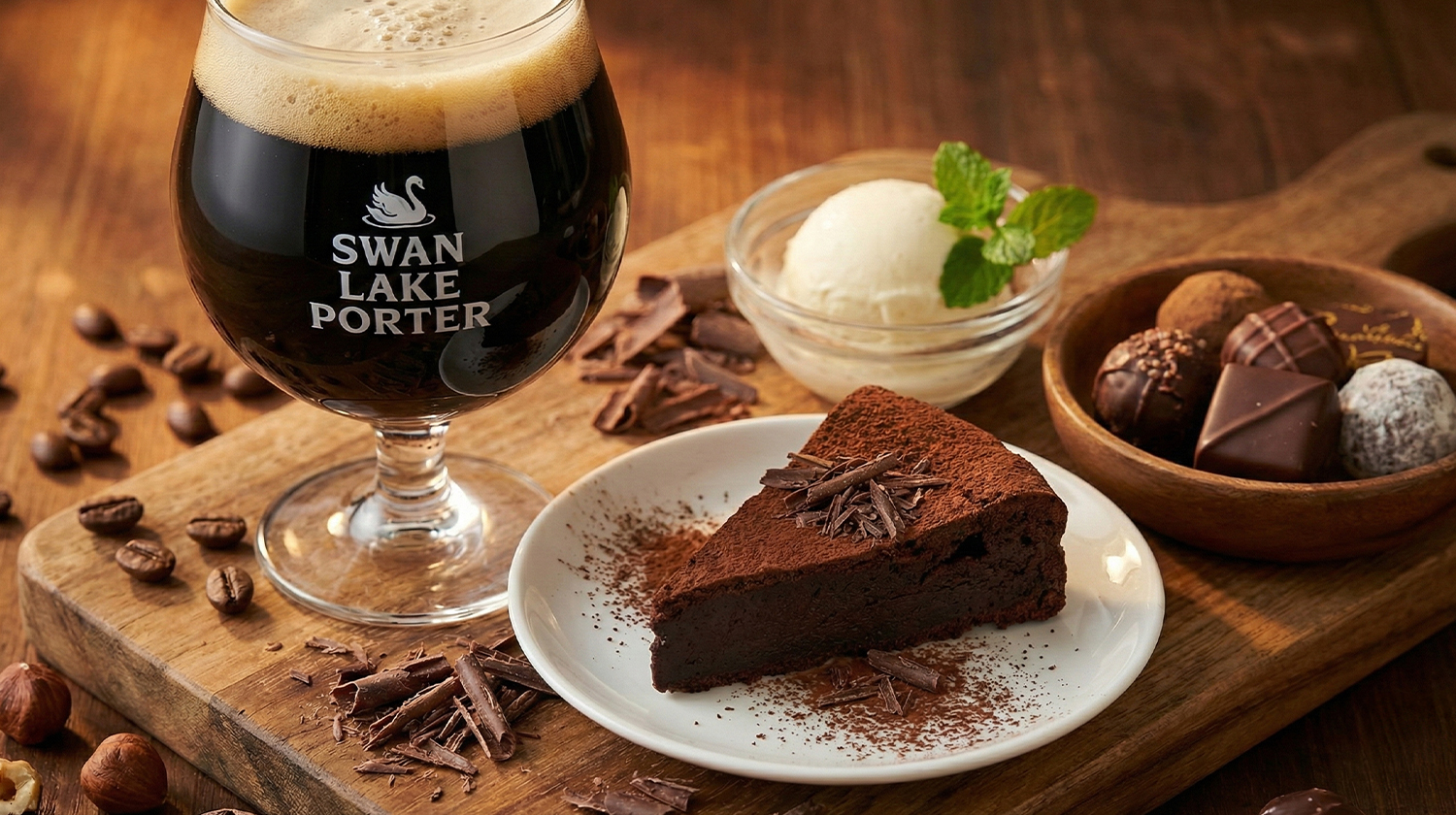 スワンレイクビール 2026 バレンタイン ビール チョコレート モルト
