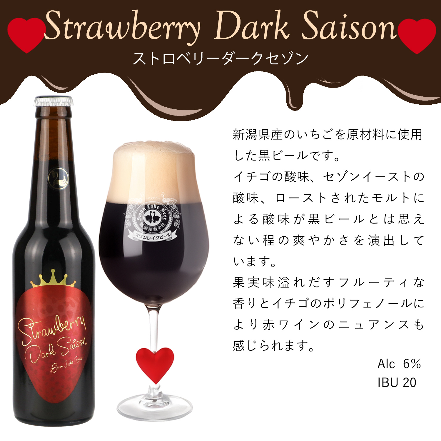 スワンレイクビール 2026 バレンタイン ビール チョコレート モルト