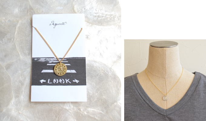 aquvii Aquvii／アクビ Manhole Necklaceマンホールをモチーフと