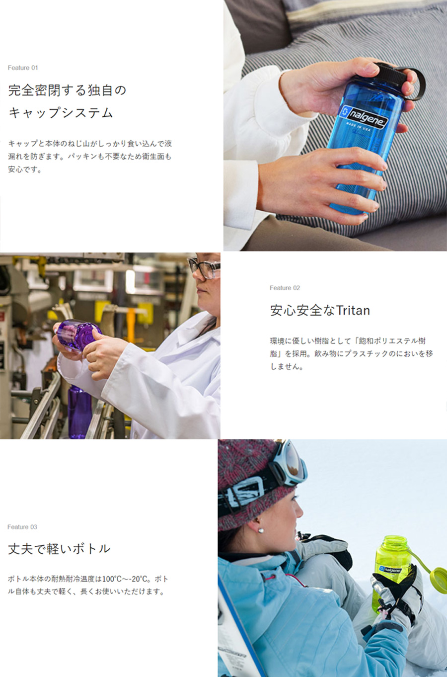 NALGENE（ナルゲン）広口 0.5L Tritan トライタン 16oz WM