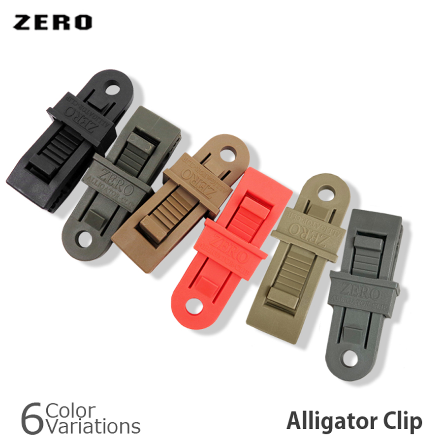 くつした　アリゲーターグリーンストラップ ZERO（ゼロ） アリゲーター クリップ 【メール便】 AL-082