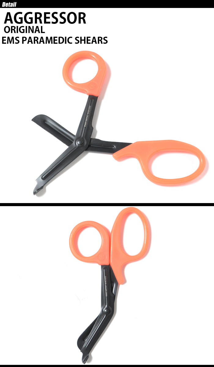 アグレッサーグループ　メディックポーチ　ハサミ　セット AGGRESSOR GROUP(アグレッサーグループ) EMS PARAMEDIC SHEARS