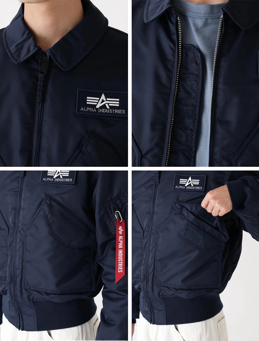 ALPHA INDUSTRIES INC. CWU 45/P FLIGHT JACKET7975952004