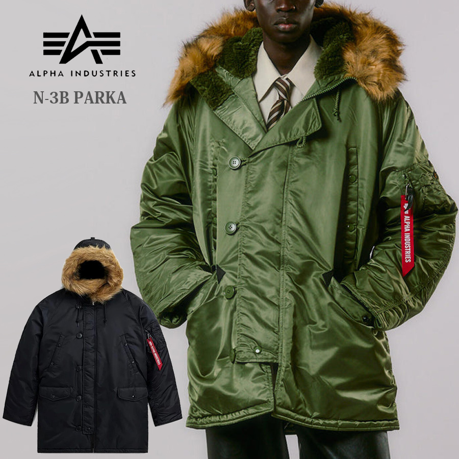 ALPHA INDUSTRIES INC. N-3B PARKA 7975952006 : ミリタリーショップ