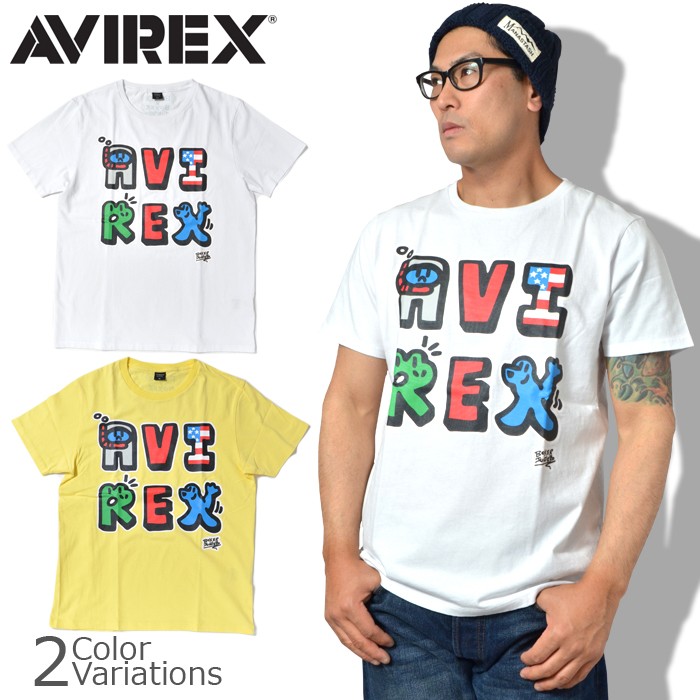 AVIREX(アビレックス) 特価 ロゴTシャツ / BOXER JUNTARO / ボクサージュンタロー【レターパックライト対応】6193419