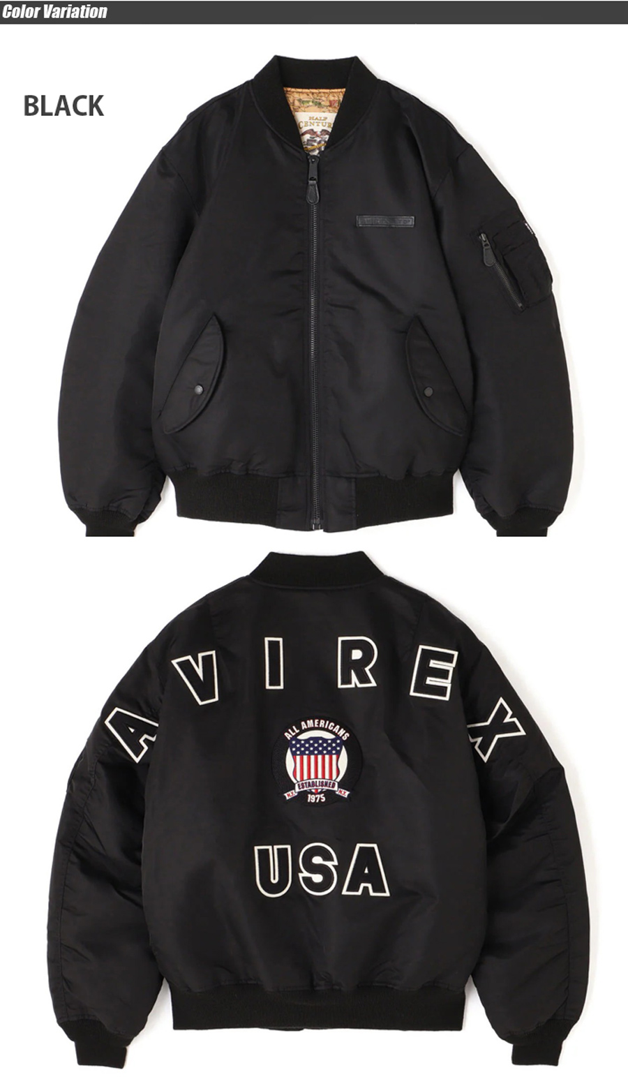 AVIREX（アヴィレックス） AVIREX(アビレックス) 50th Anniversary MA