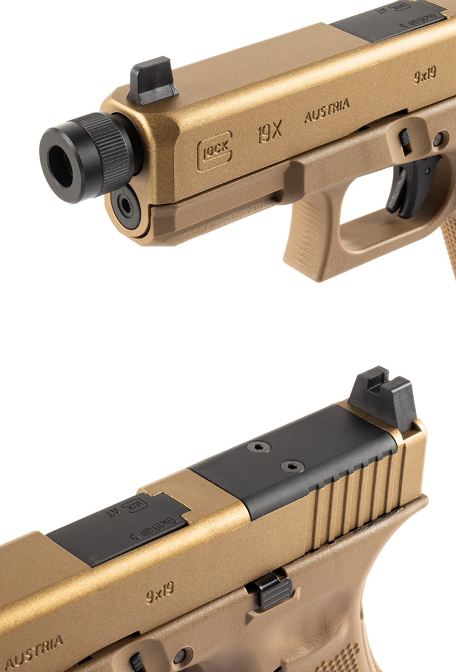 BATON airsoft GLOCK G19X MOS CO2GBB 【ガスブローバック/対象年令18
