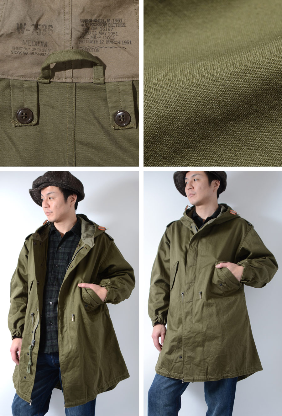 Buzz Rickson's Type M-51 “BUZZ RICKSON CLOTHES” BR12266