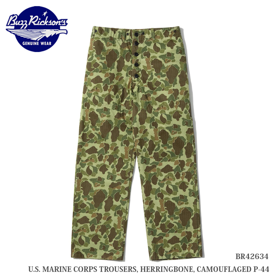BUZZ RICKSON'S Buzz Rickson's U.S. MARINE CORPS TROUSERS