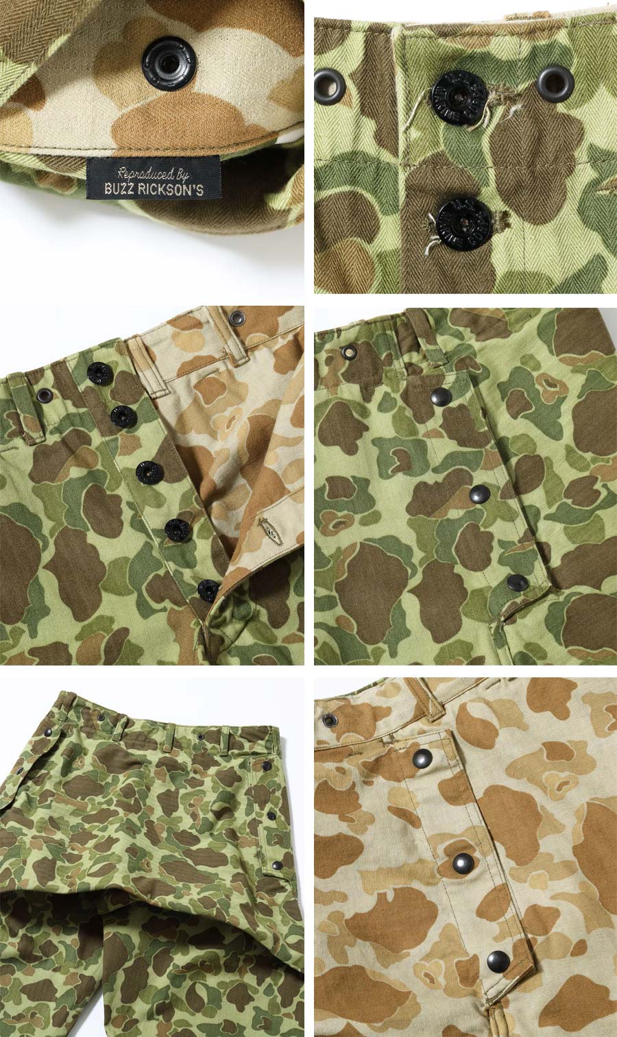BUZZ RICKSON'S Buzz Rickson's U.S. MARINE CORPS TROUSERS
