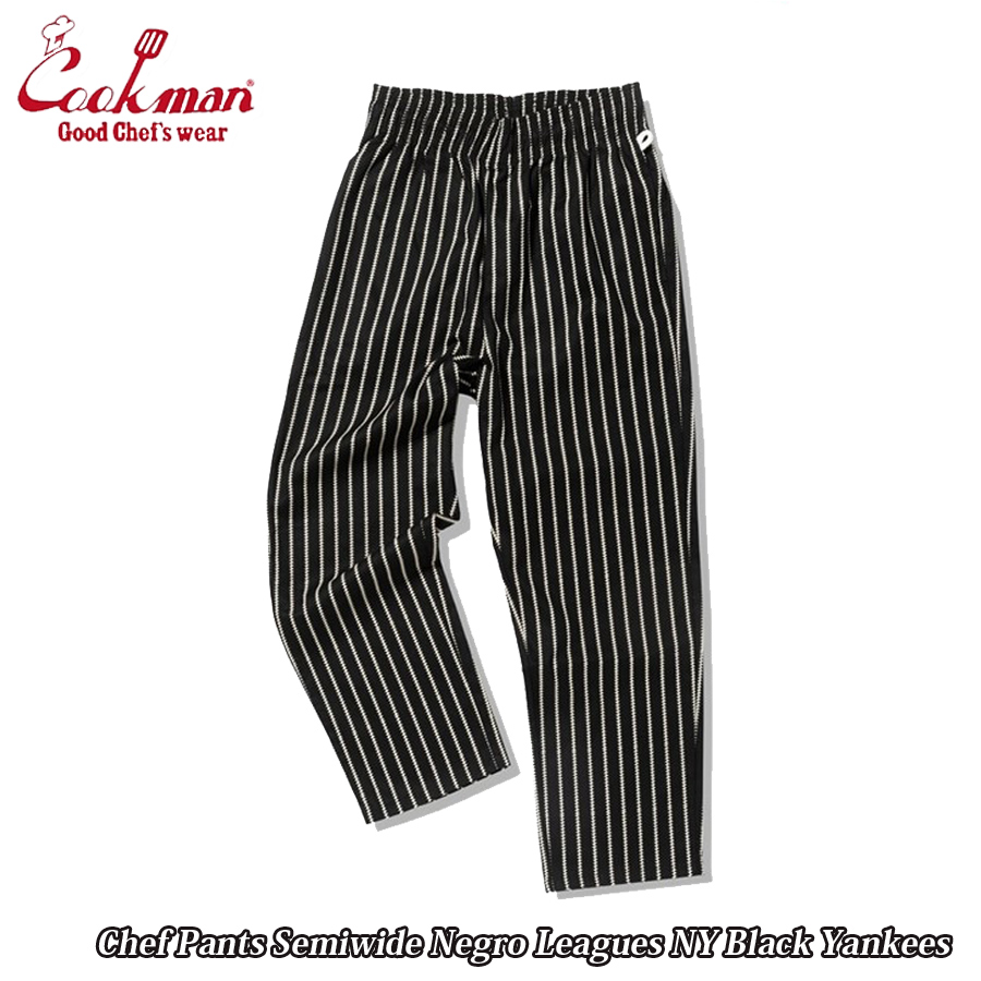 COOKMAN（クックマン） Cookman Chef Pants Semiwide Negro Leagues NY