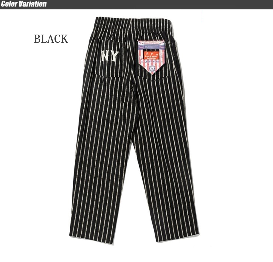 COOKMAN（クックマン） Cookman Chef Pants Semiwide Negro Leagues NY