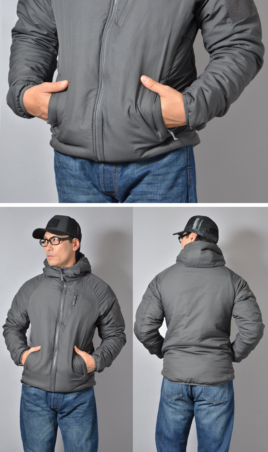 I*s様 HELIKON TEX WOLF HOUND S ヘリコンテックス 8 Helikon-Tex Men Wolfhound Jacket Black 2XSmall, Outback Line