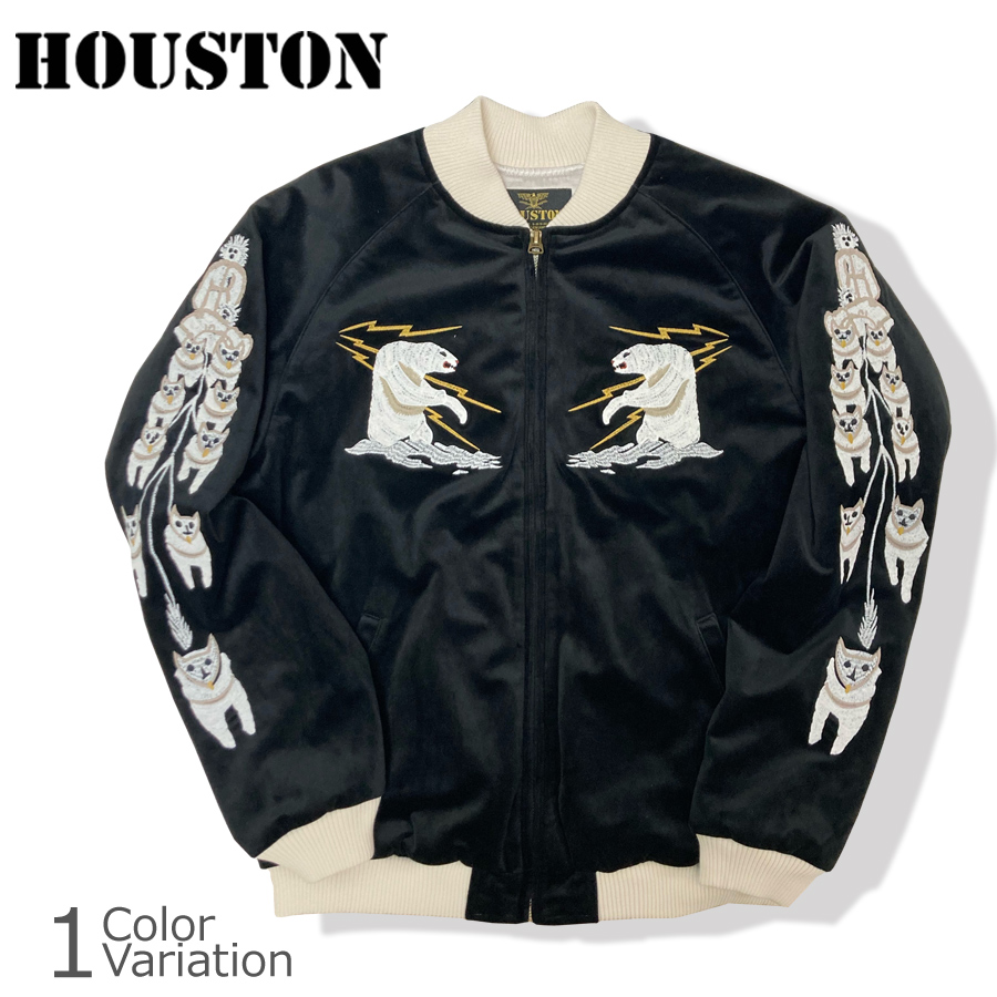 HOUSTON（ヒューストン） VELVETEEN SOUVENIR JACKET ALASKA1 別珍