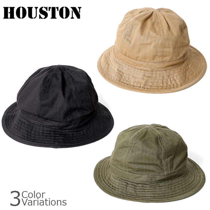 HOUSTON（ヒューストン） USMC HBT HAT ヘリンボーン ハット 【メール