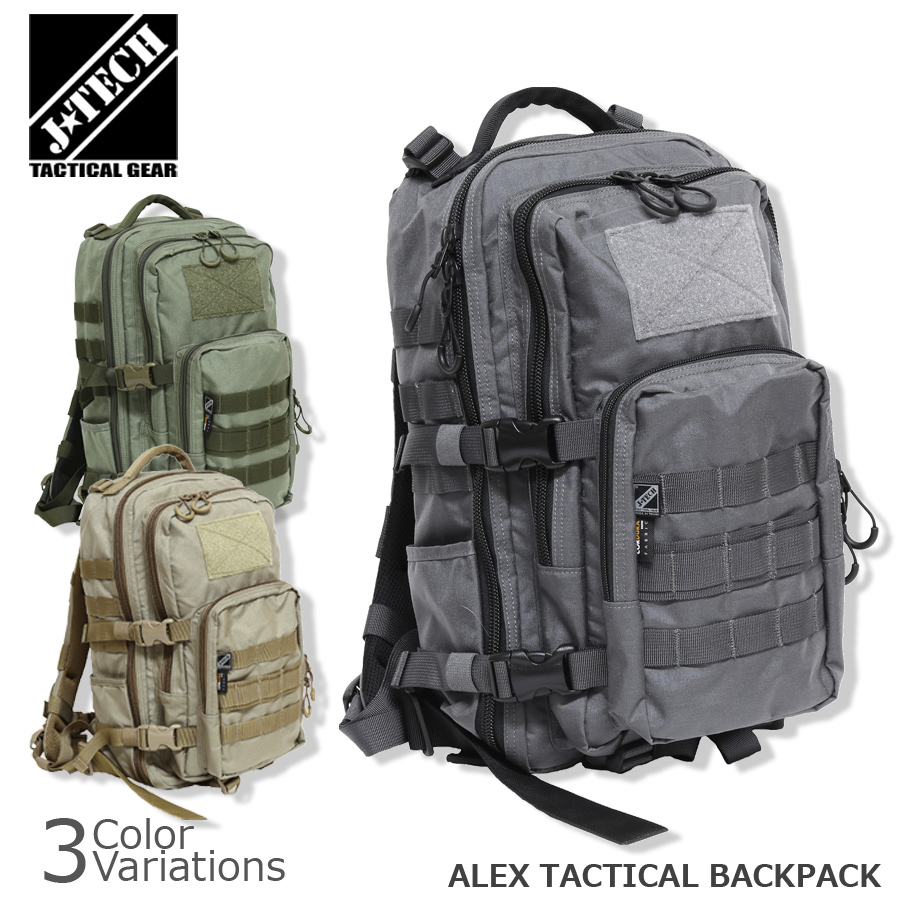 J-TECH（ジェイテック） ALEX TACTICAL BACKPACK JT-251 : j-t0706574