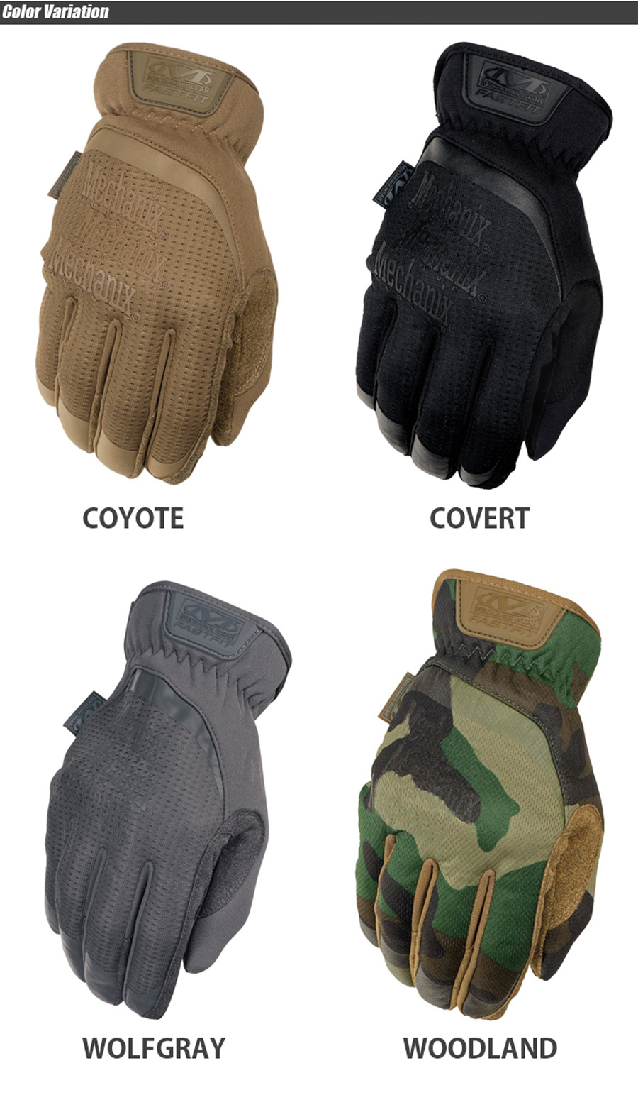 MECHANIX WEAR（メカニクス ウェアー） FAST FIT Glove ファストフィット グローブ 【レターパックライト対応】 FFTAB  :mec0602884:ミリタリーショップ SWAT - 通販 - Yahoo!ショッピング