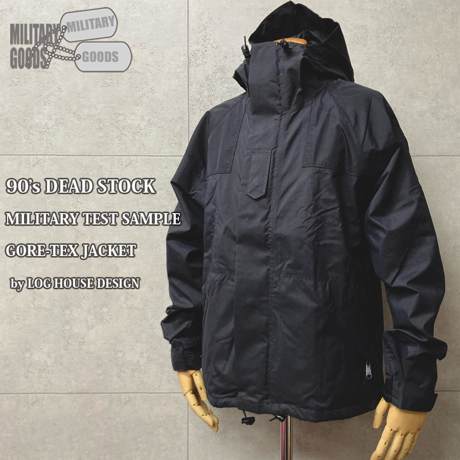 LOG HOUSE DESIGN 90's DEAD STOCK MILITARY TEST SAMPLE GORE-TEX