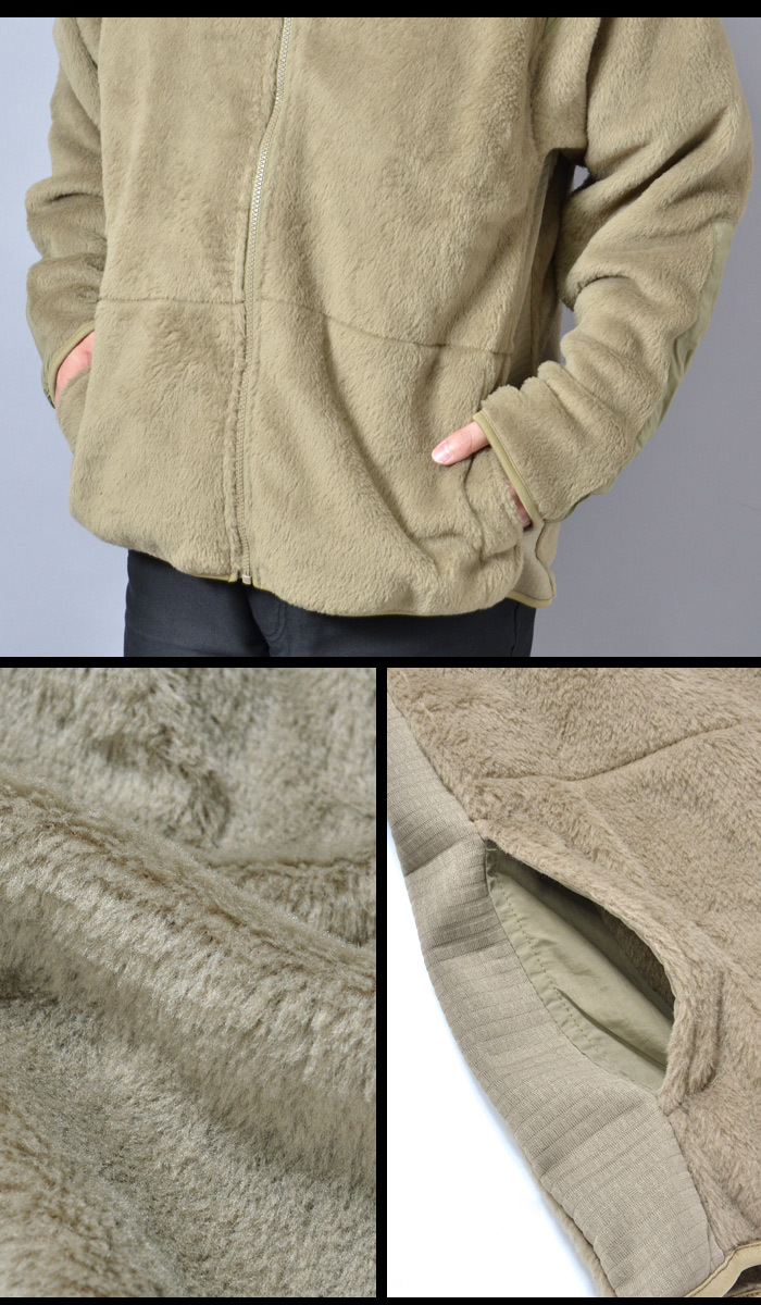 BAF ECWCS GEN3 LEVEL3 米軍タイプ フリースジャケット AS-735