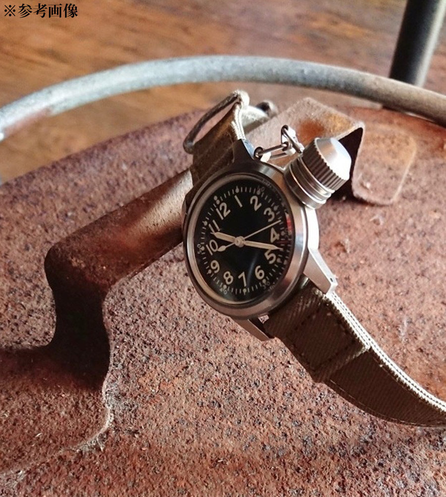 MONTRE ROROI M.R.C. WATCH CO. WW2 REPLICA U.S.NAVY BUSHIPS
