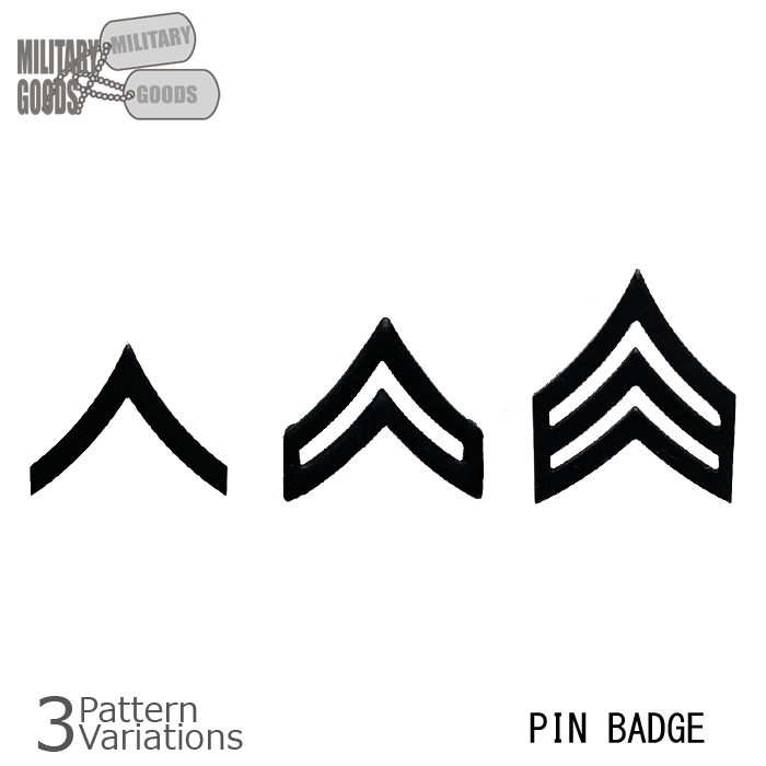 MILITARY GOODS（ミリタリーグッズ） U.S.ARMY PIN BADGE 階級章