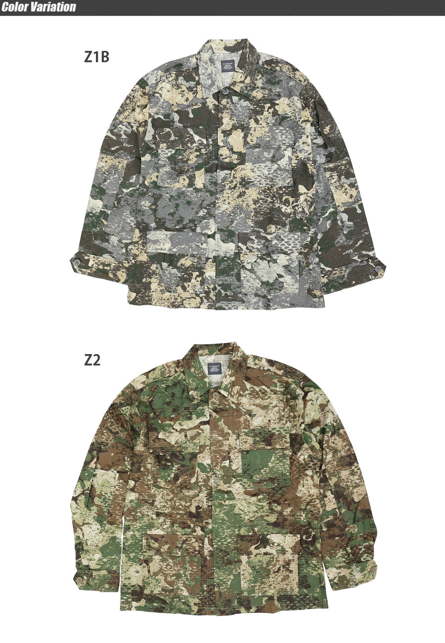 MIL-TEC（ミルテック） PHANTOMLEAF U.S.STYLE BDU JACKET