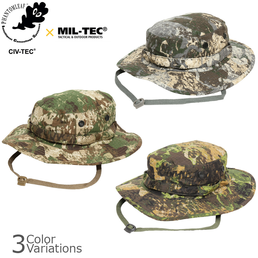 MIL-TEC（ミルテック） PHANTOMLEAF U.S.STYLE BOONIE HAT ブーニーハット