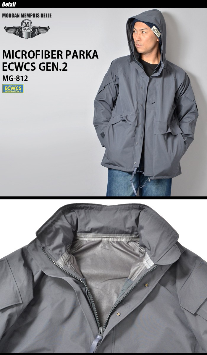 Morgan Memphis Belle 年中無休 Ecwcs Gen2 Microfiber 中田商店 Mg 81 マイクロファイバー Parka パーカー