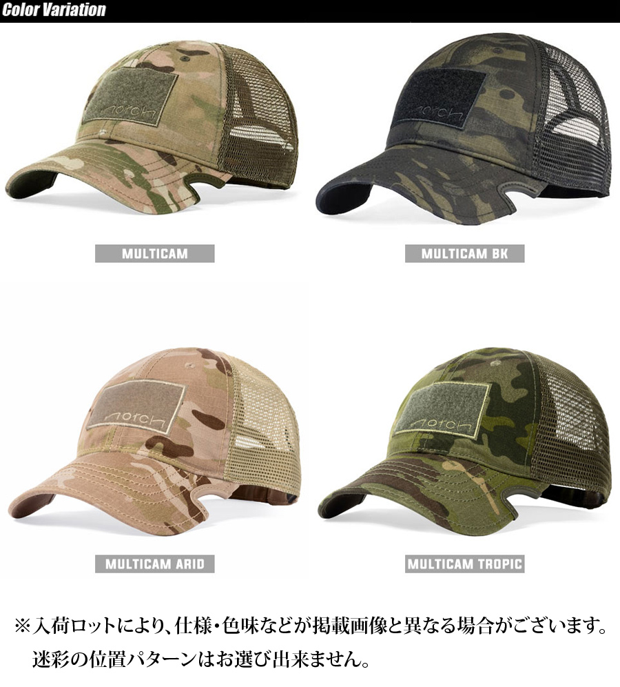 NOTCH（ノッチ） Classic Adjustable Operator Mesh Cap