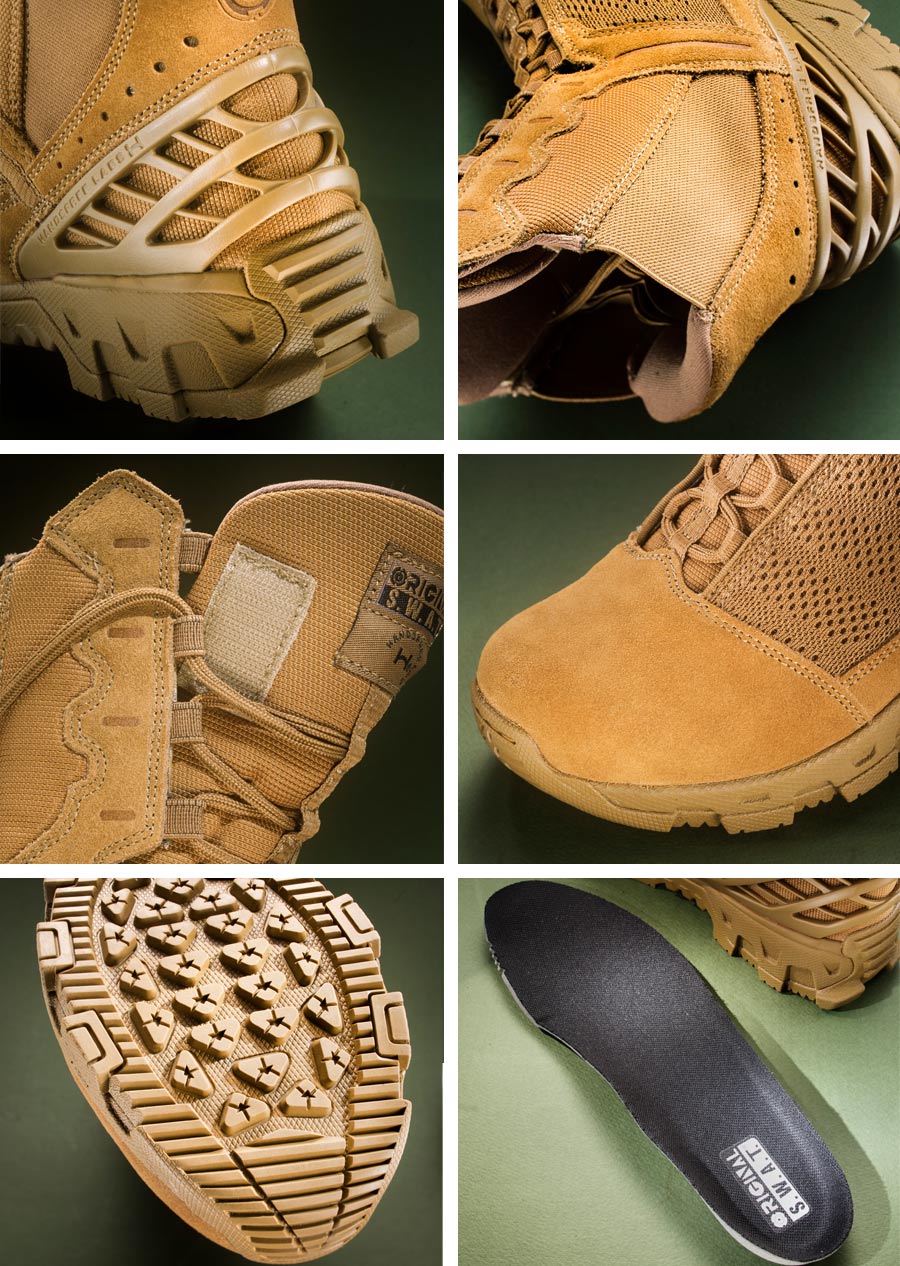 ORIGINAL S.W.A.T. Alpha Freedom 8” Hands-Free Boots ハンズフリー